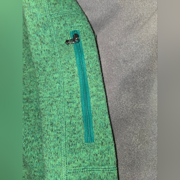 Patagonia 1/4 Zip "Better Sweater" in Beryl Green size SMALL - Picture 5 of 7